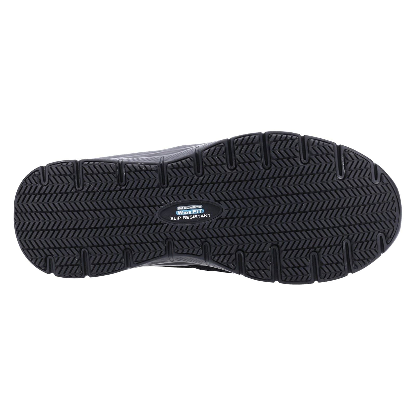 Skechers Workwear McAllen Wide Textile Men's Black Safety Trainers