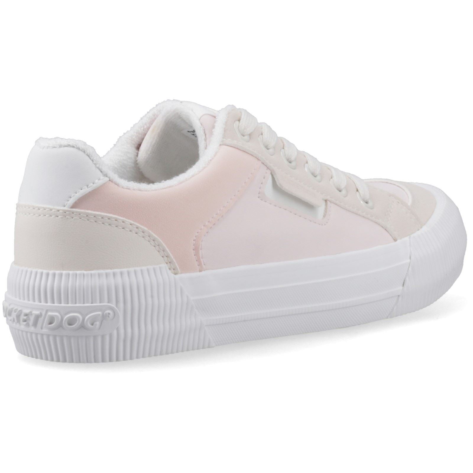 Rocket Dog Cheery Blocked Lyon Textile Women's Pale Combo Trainers