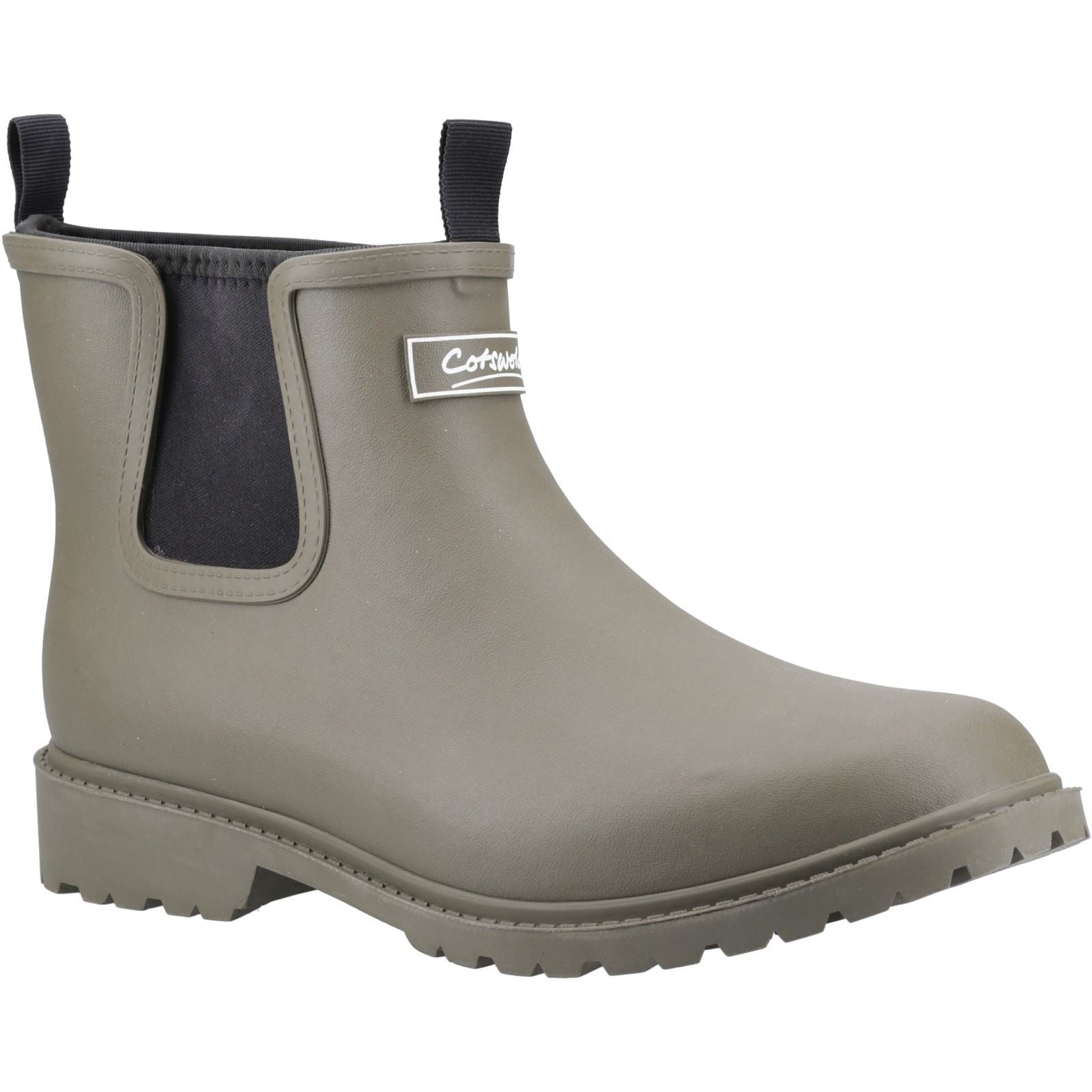Cotswold Barton Synthetic Men's Khaki Wellington Boots