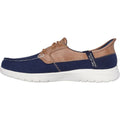Skechers Palmilla Textile Women's Navy Boat Shoes