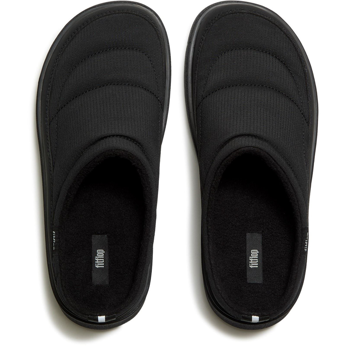 Fitflop Gen-FF Padded Polyester Women's All Black Mules
