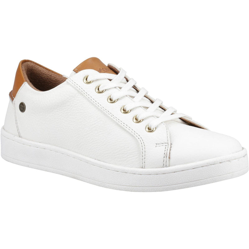Cotswold Radcot Leather Women's White Trainers