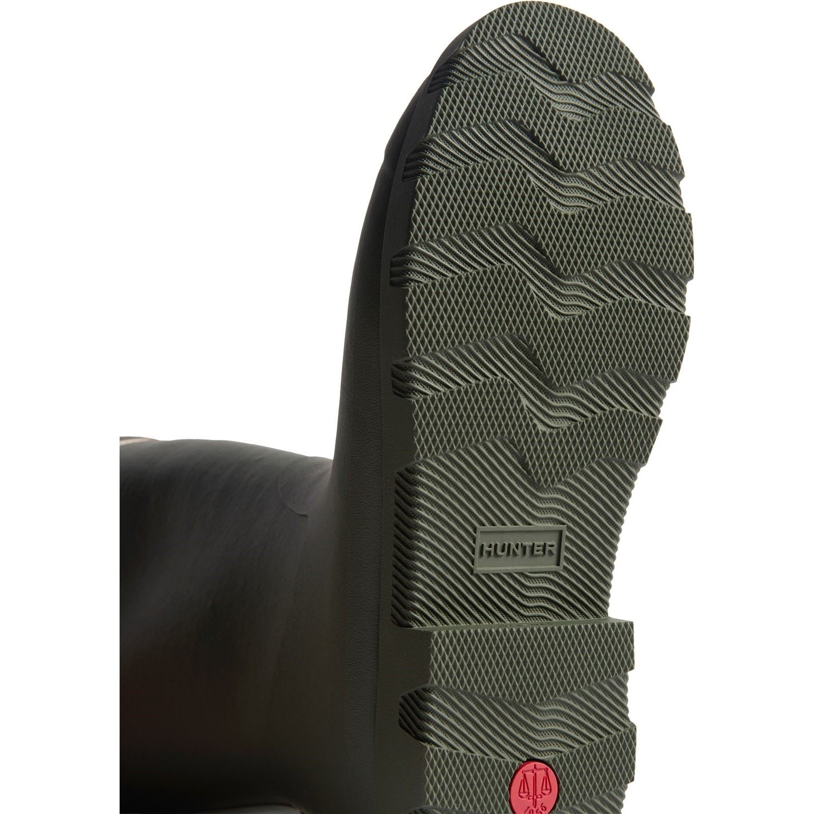 Hunter Downpour Tall Insulated Boot Rubber Men's Dark Olive Wellington Boots