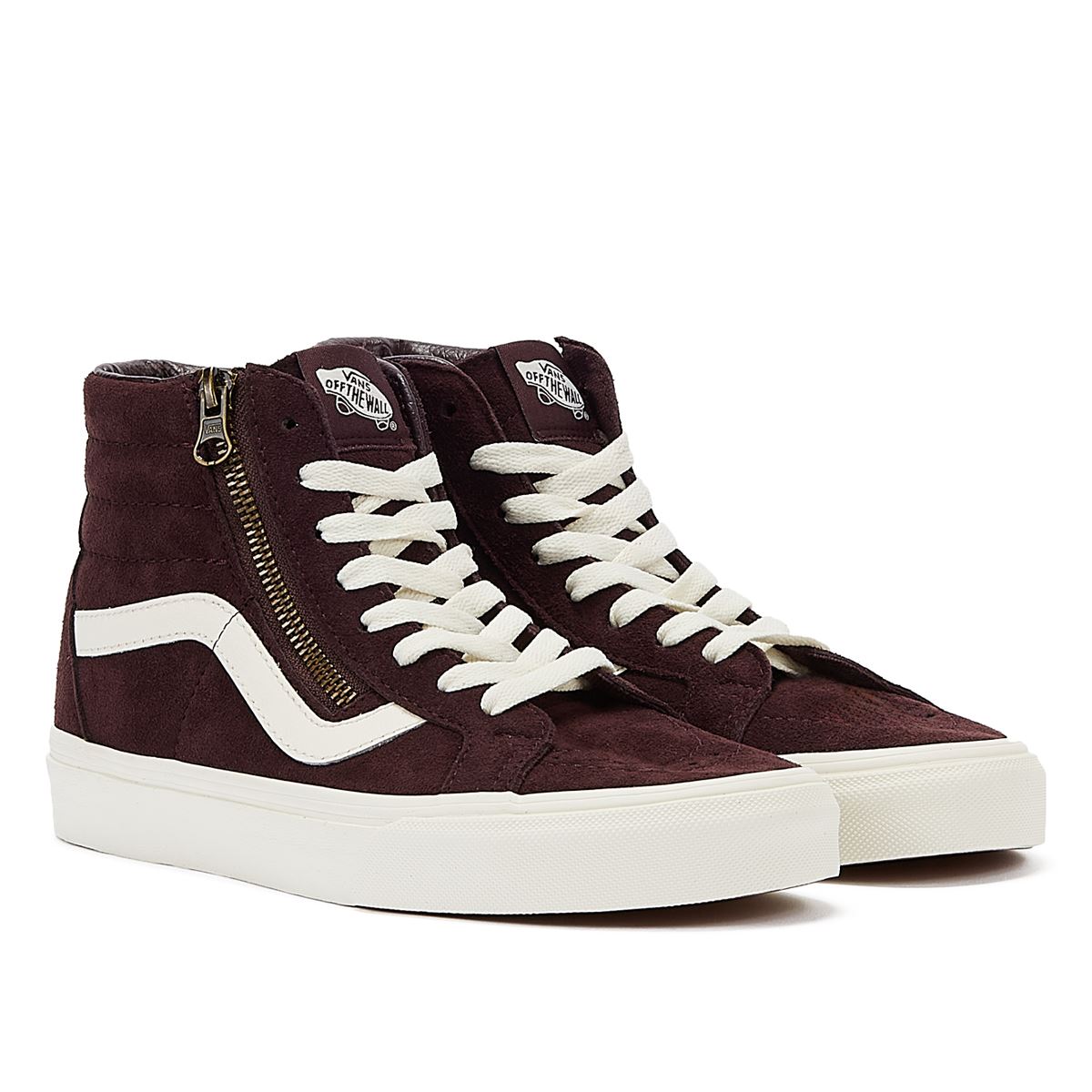 Vans SK8-Hi Side Zip Women's Dark Brown Trainers