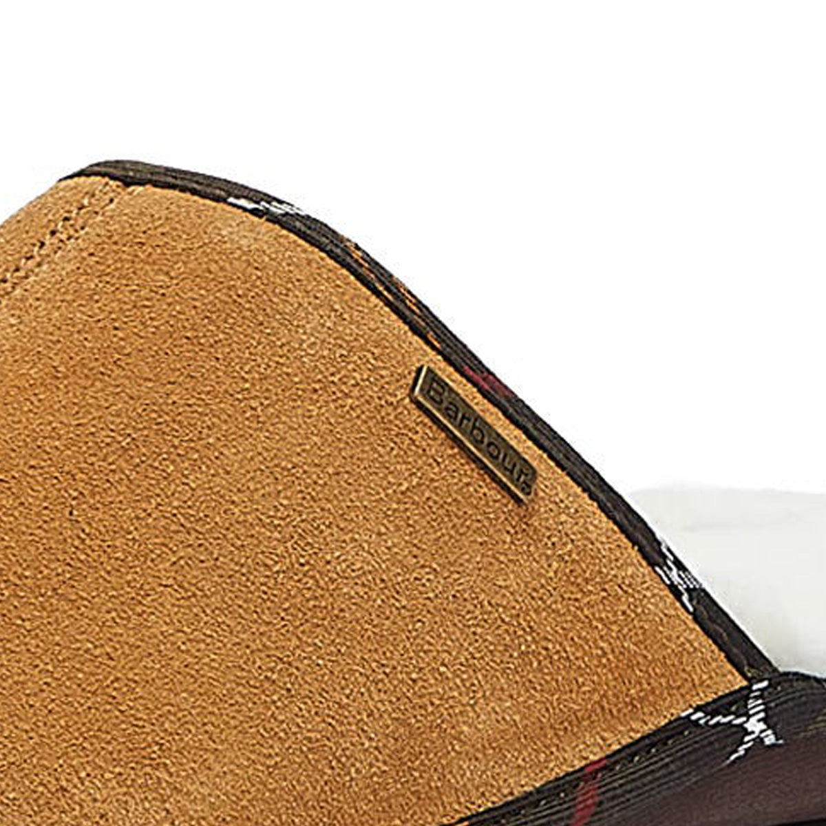 Barbour Young Suede Mens Sand Slippers