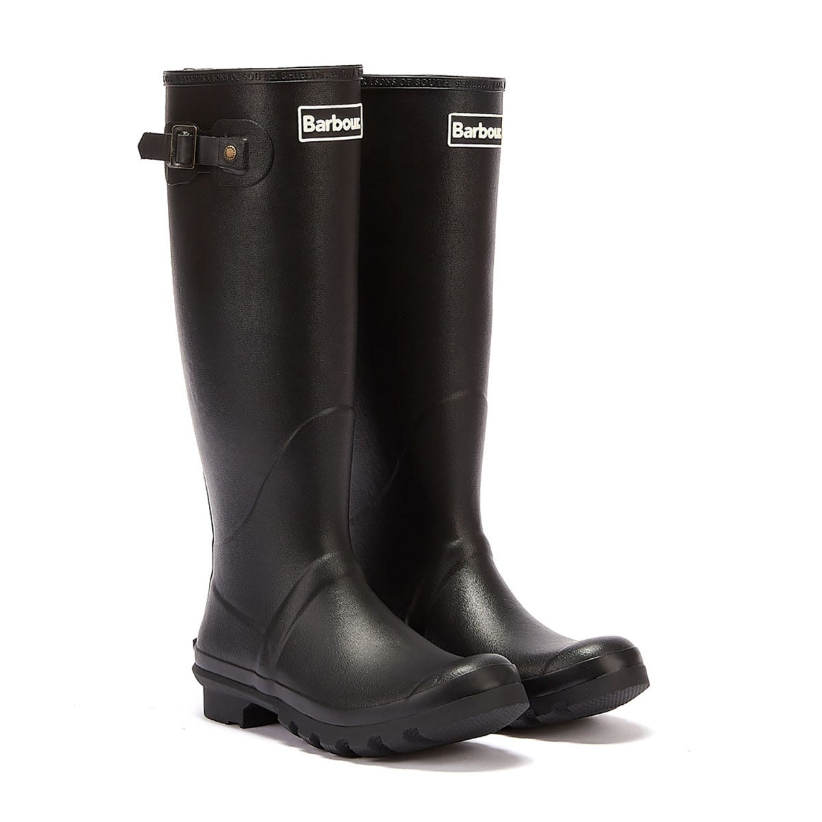 Barbour Mens Black Bede Wellington Boots