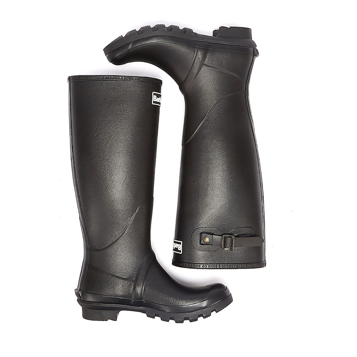 Barbour Mens Black Bede Wellington Boots