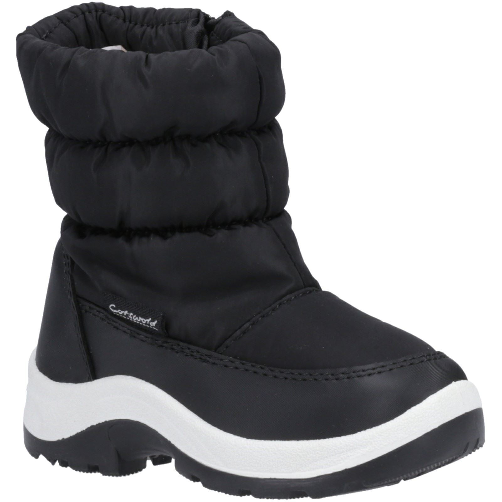 Cotswold Tirely Textile Women's Black Wellington Boots