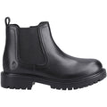 Hush Puppies Ariella Chelsea Leather Girls's Black Boots