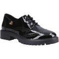 Hush Puppies Athena Patent Leather Girls's Black Brogues