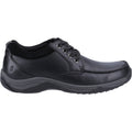 Hush Puppies Derek Leather Men's Black Lace-Up Shoes