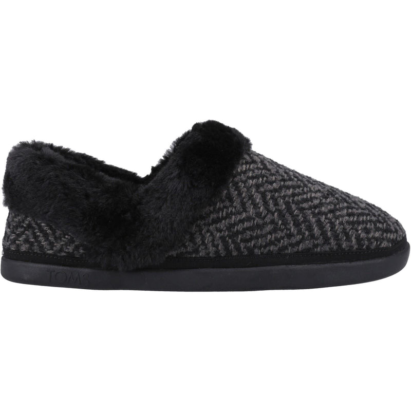 TOMS Oslo Synthetic Women's Black Slippers