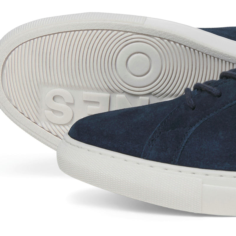 Jack & Jones Galaxy Suede Suede Men's Navy Blazer Trainers