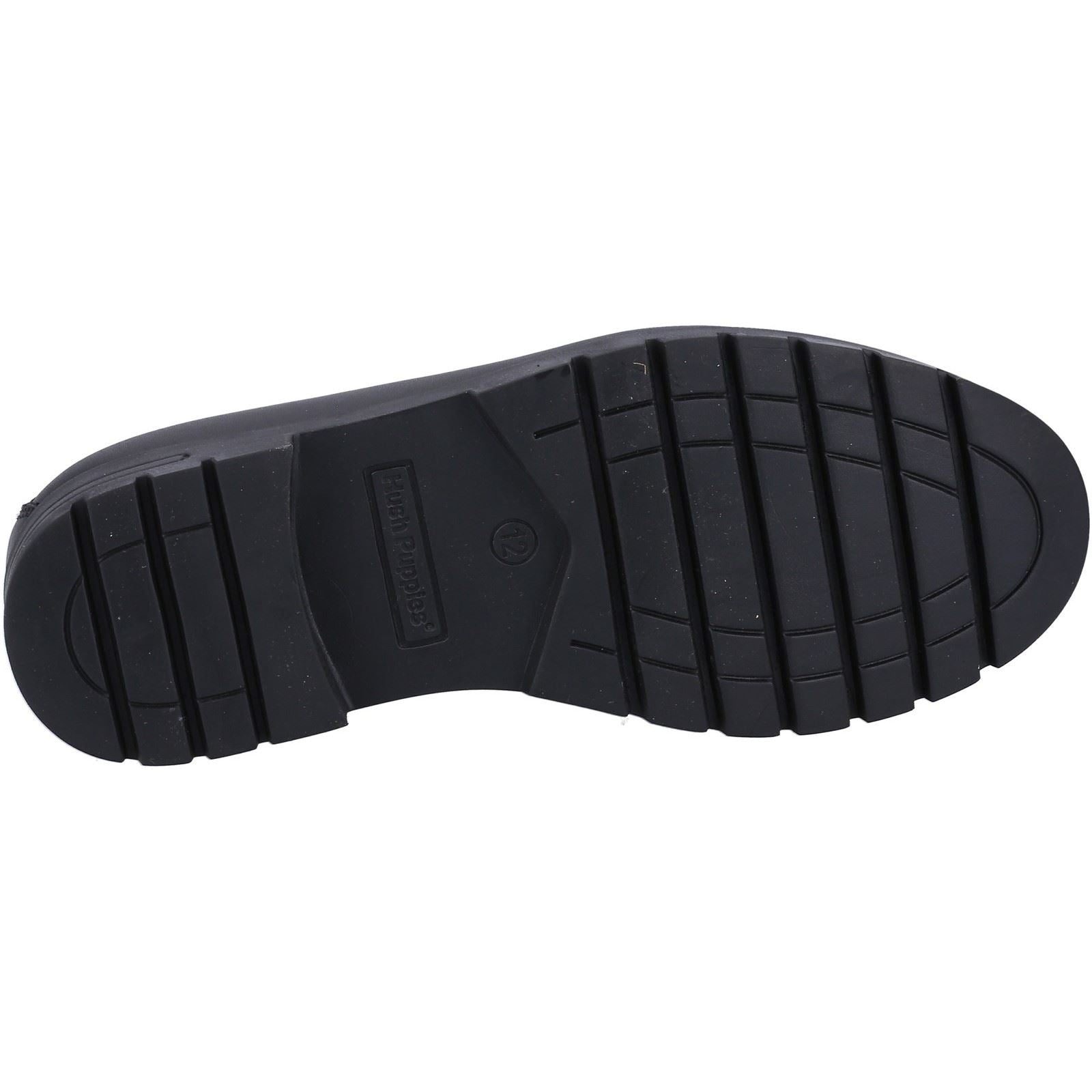 Hush Puppies Hazel Loafer SNR Leather Girls's Black Loafers