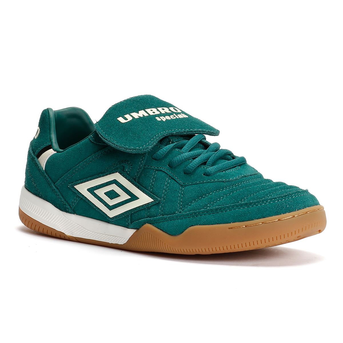 Umbro Speciali TR Suede Forest Green/Antique White Trainers