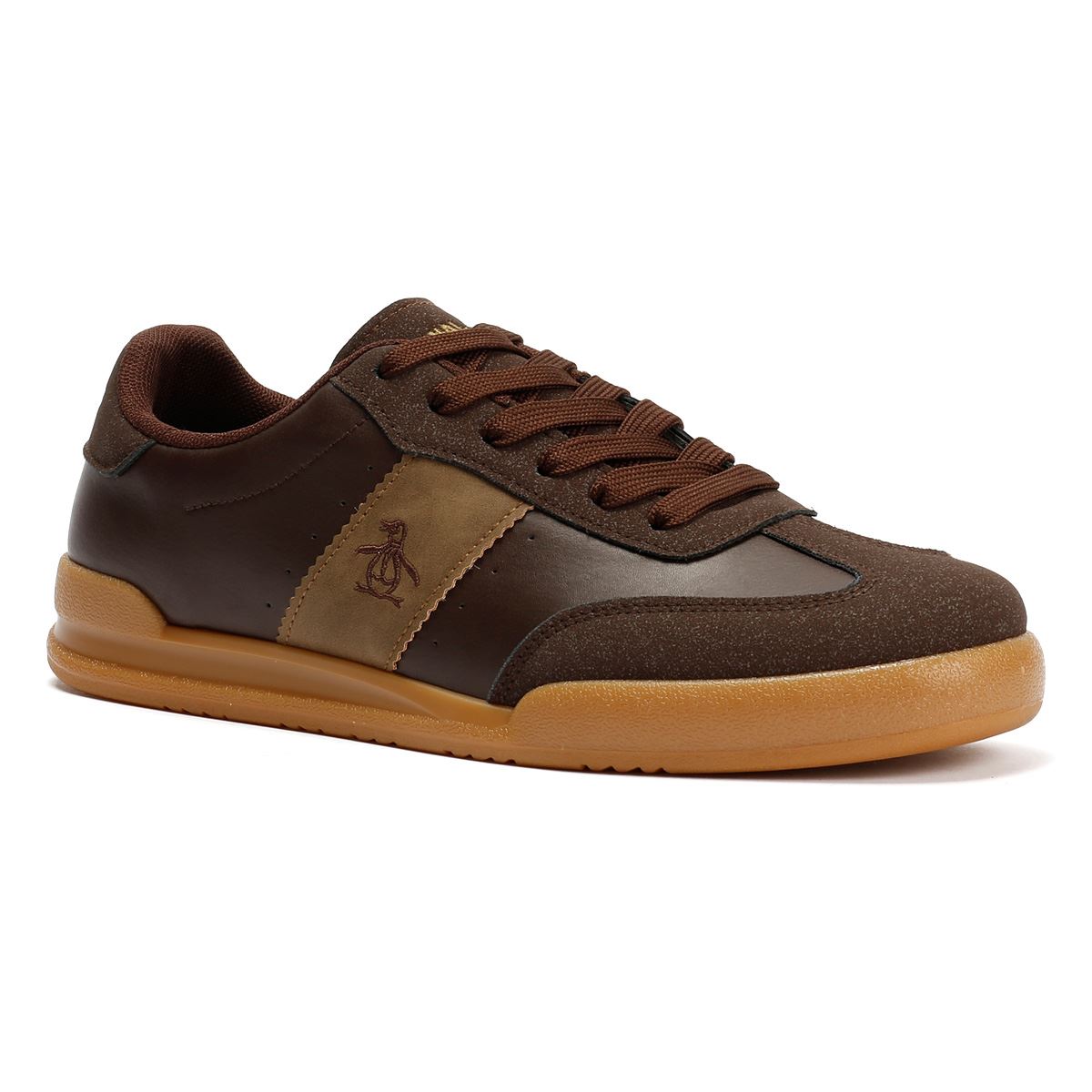Penguin Giovanni Men's Chocolate Trainers