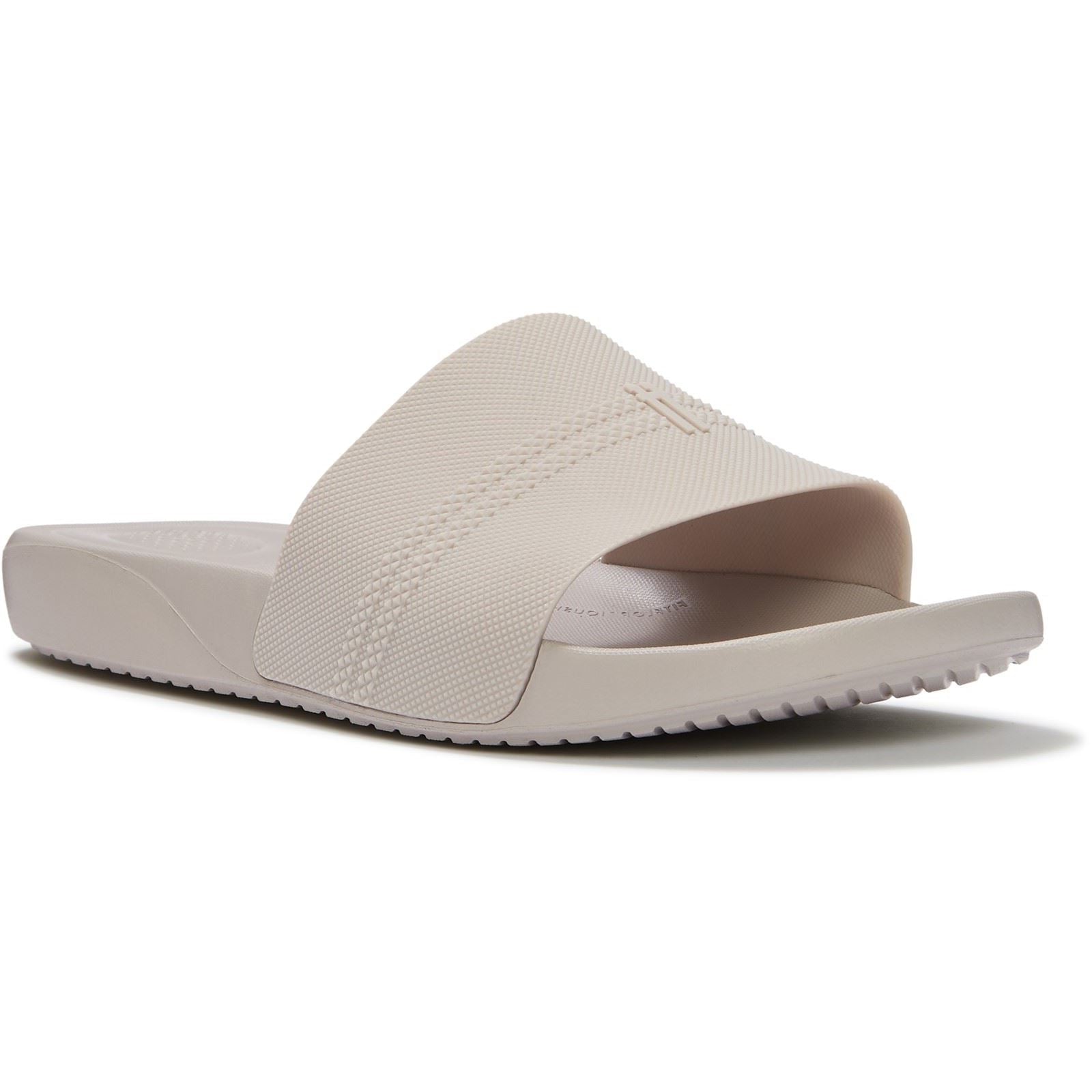 Fitflop iQushion Pool Polyurethane Men's Pale Grey Slides