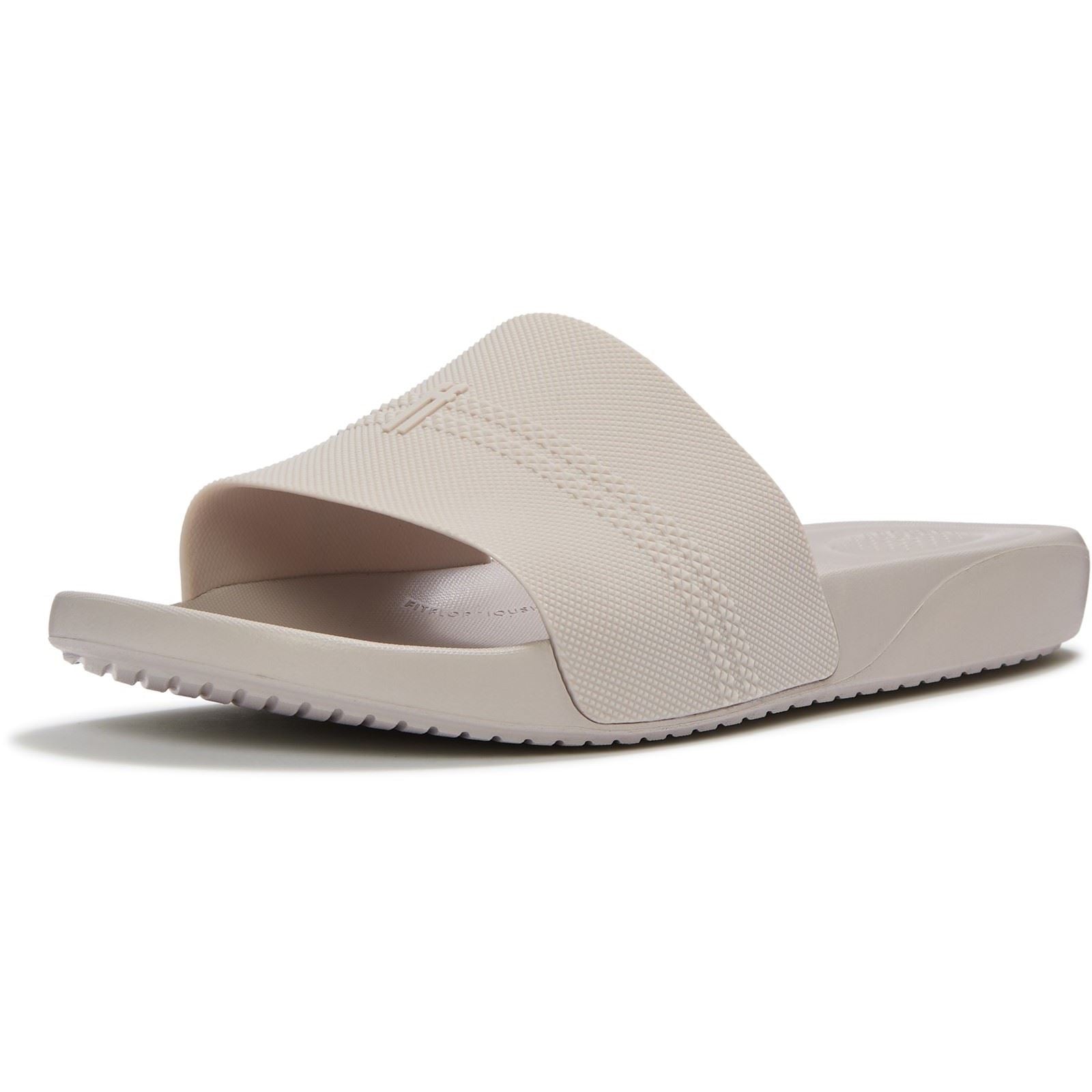 Fitflop iQushion Pool Polyurethane Men's Pale Grey Slides