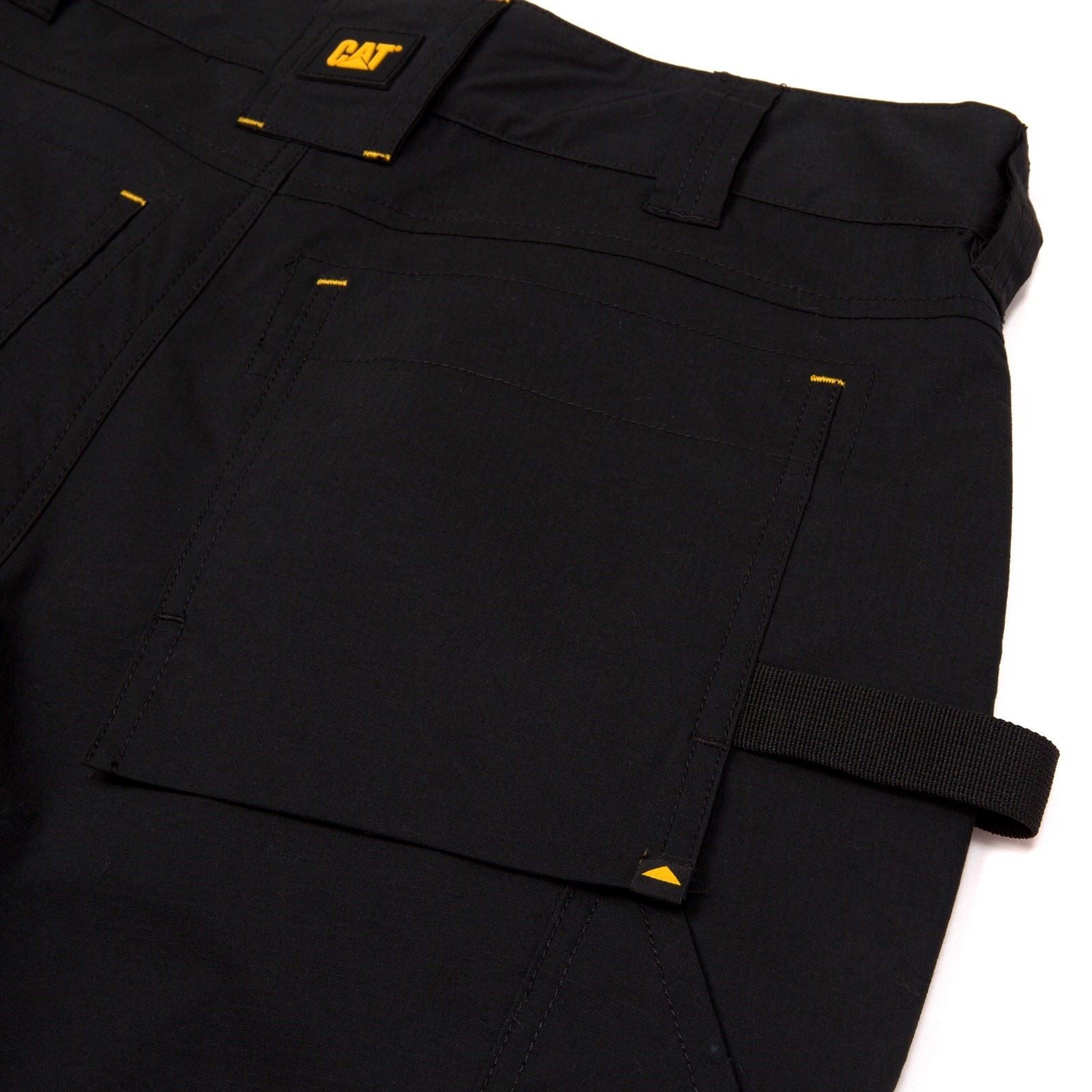 Caterpillar Nexus Holster Stretch Cotton Men's Black Work Shorts