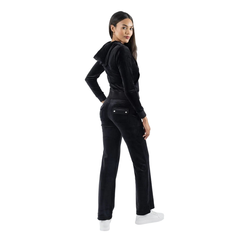 Juicy Couture Del Ray Polyester Women's Black Joggers