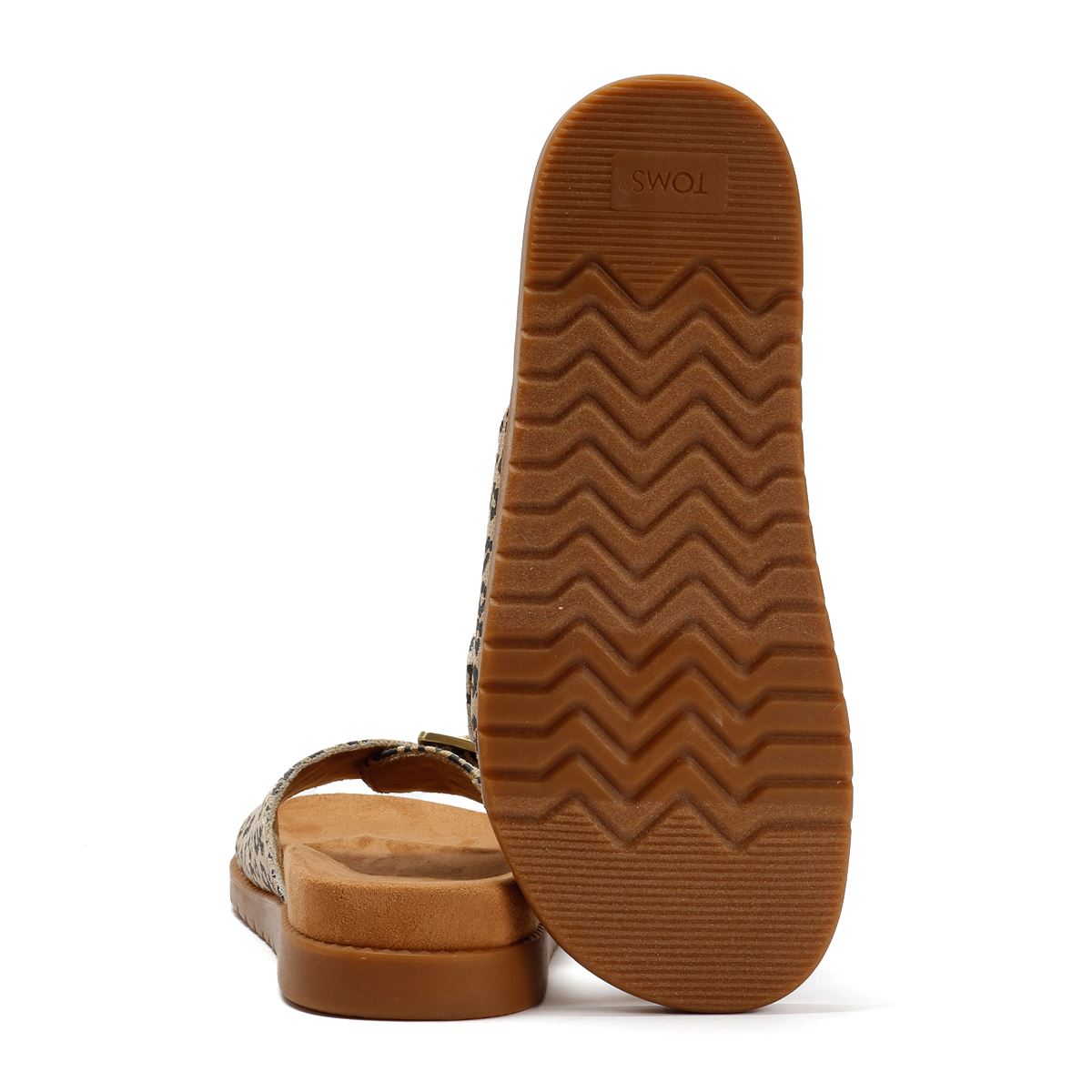 TOMS Marin Slide Women's Leopard Sandals