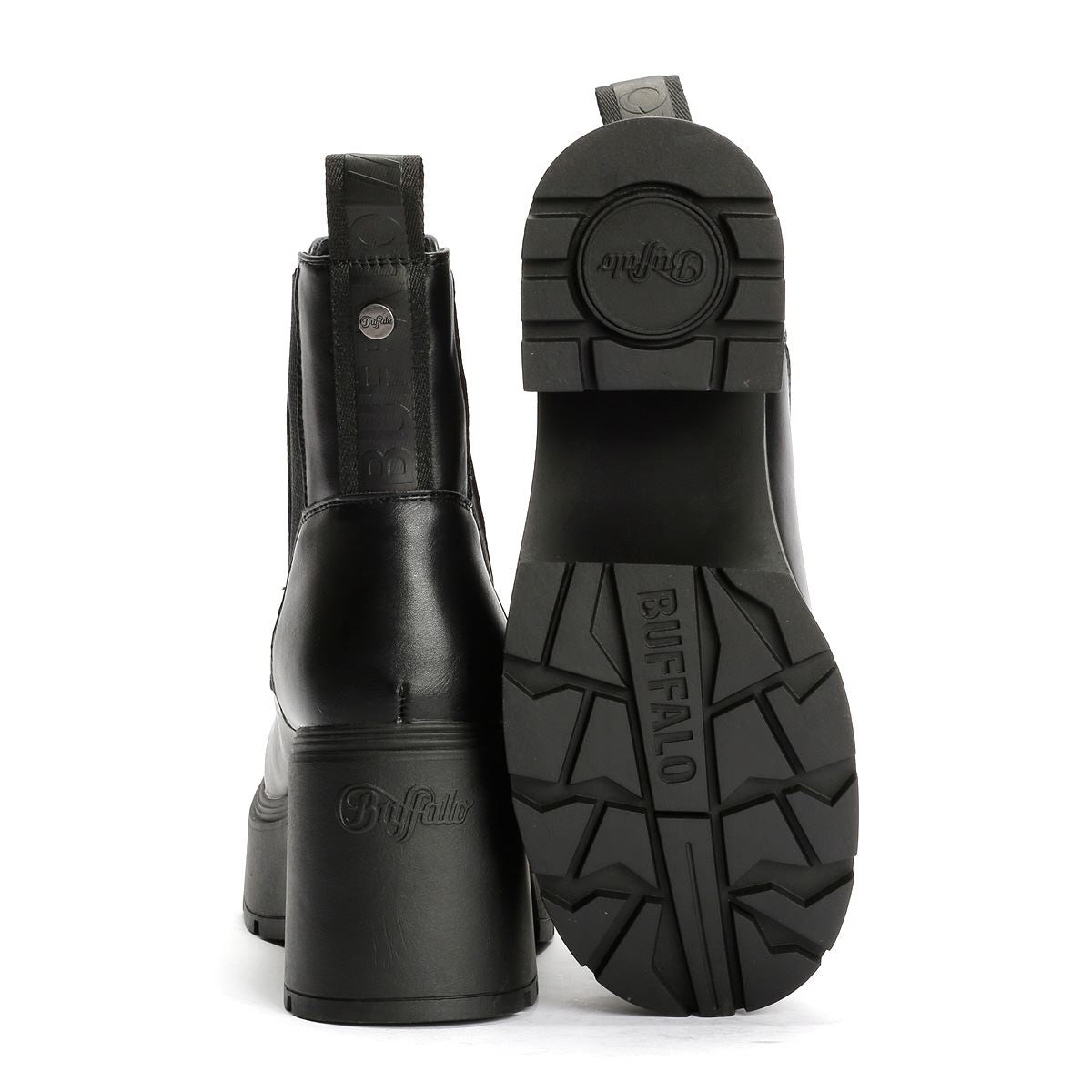 Buffalo Mila Chelsea Women's Black Boots