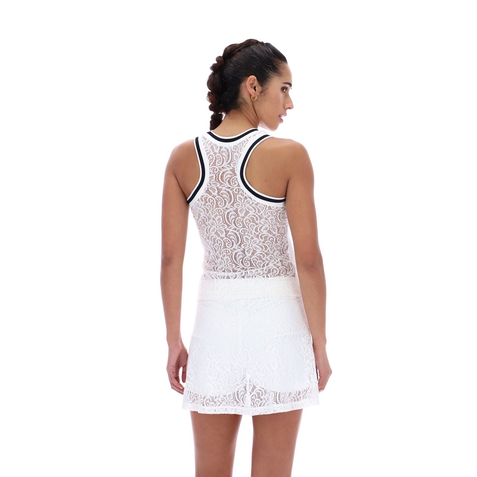 Ted Baker ANNABELLE TBWVS2623 Women's White Activewear Tank Tops