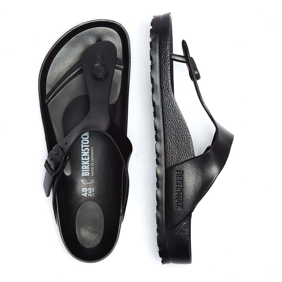 Birkenstock Gizeh EVA Womens Black Sandals