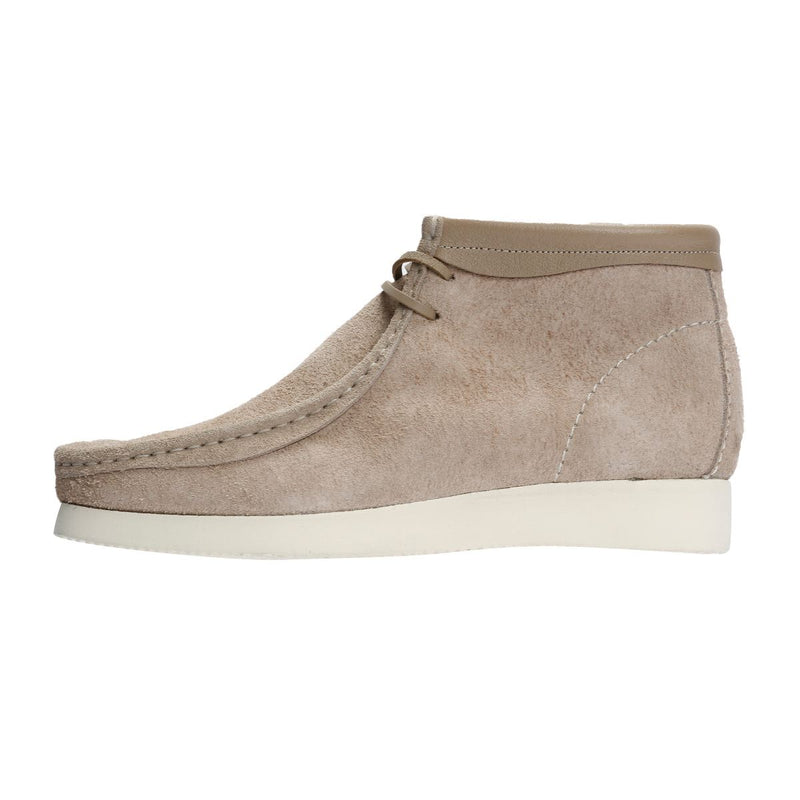 Clarks Originals Wallabee Combi Suede Men's Taupe Boots