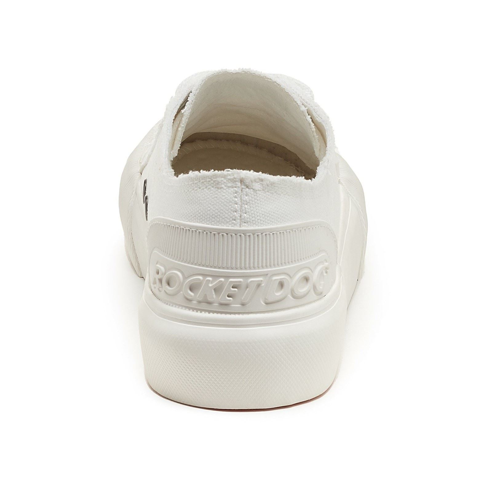 Rocket Dog Jazzin Plus 12A Cotton Women's White Trainers
