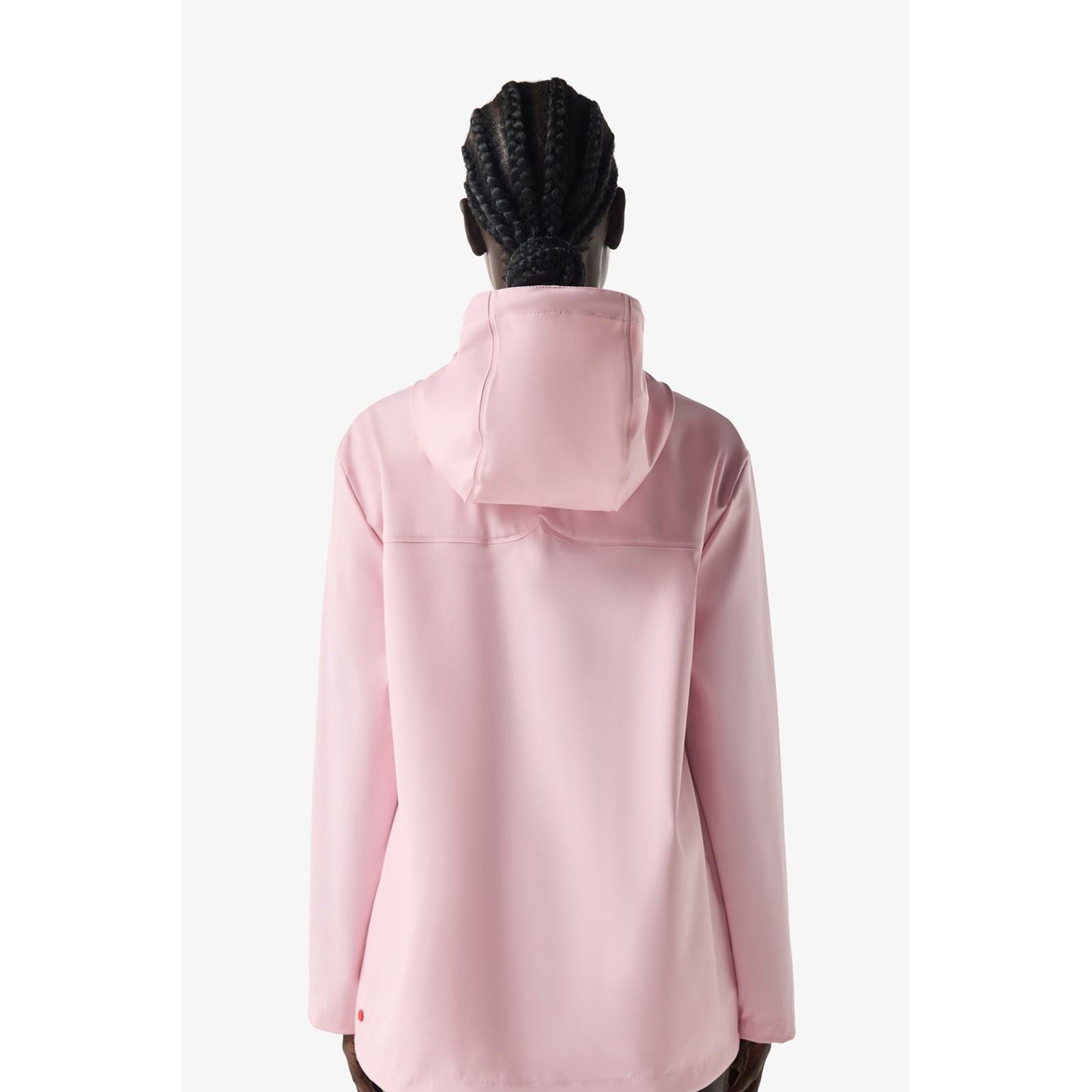 Hunter Izzy Hooded Women's Pink Rain Jacket