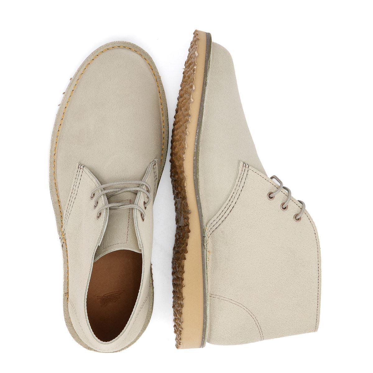 Red Wing Shoes Weekender Chukka Leather Men's White Sand Mohave Boots
