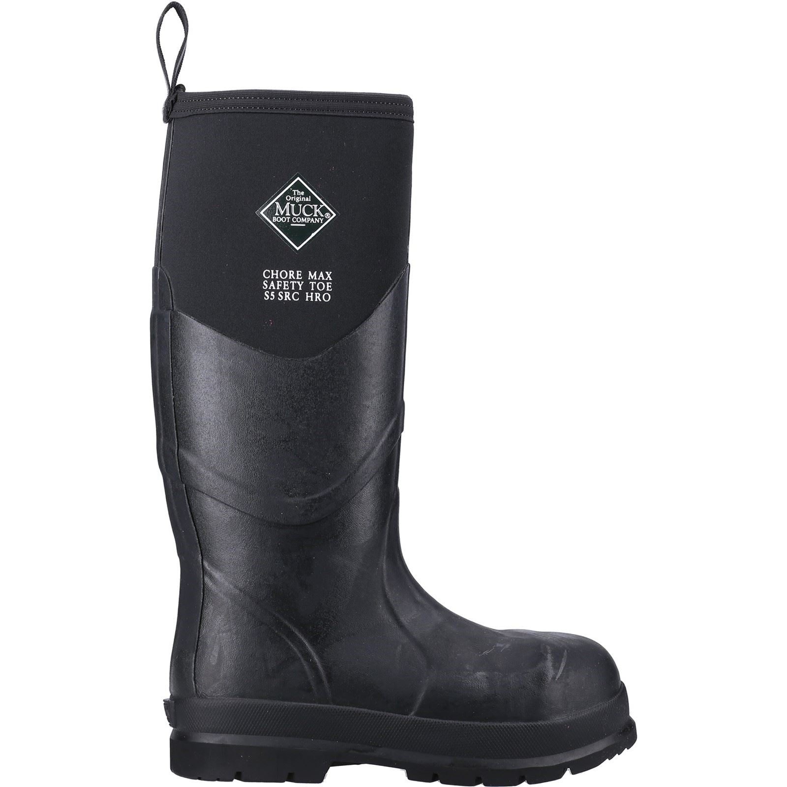 Muck Boots Chore Max S5 Rubber Black Wellington Boots