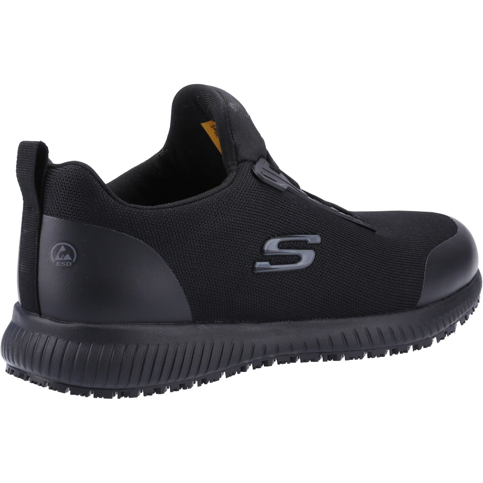 Skechers Workwear Squad SR Myton Textile Men's Black Safety Trainers