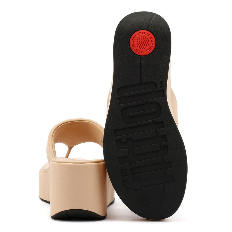 FitFlop Platfforms Wedge Women's Classic Beige Sandals