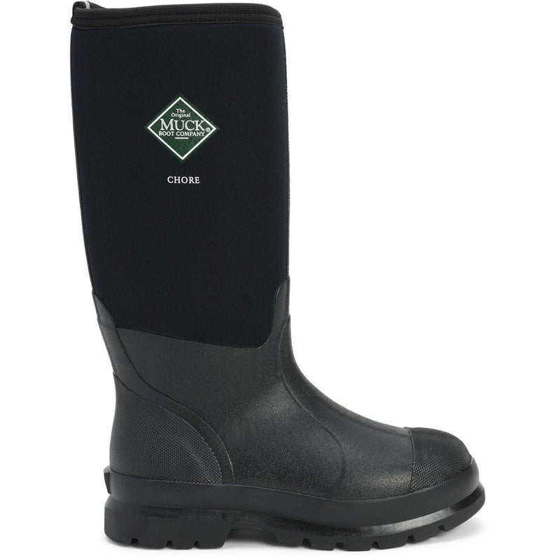 Muck Boots Chore Classic Hi Synthetic Black Wellington Boots