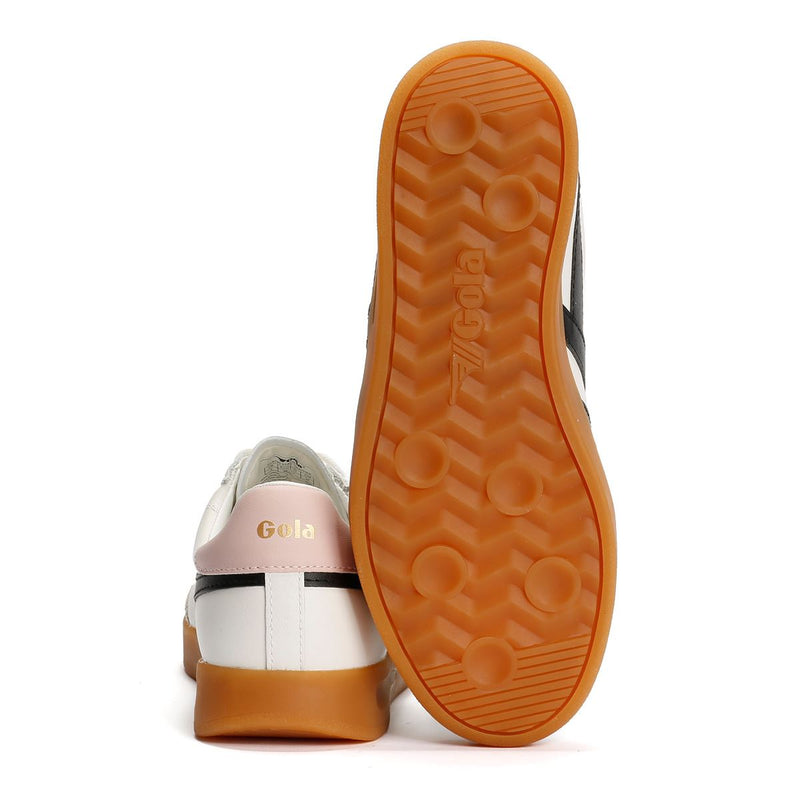 Gola Stadia Leather Women's White/Black/Chalk Pink Trainers