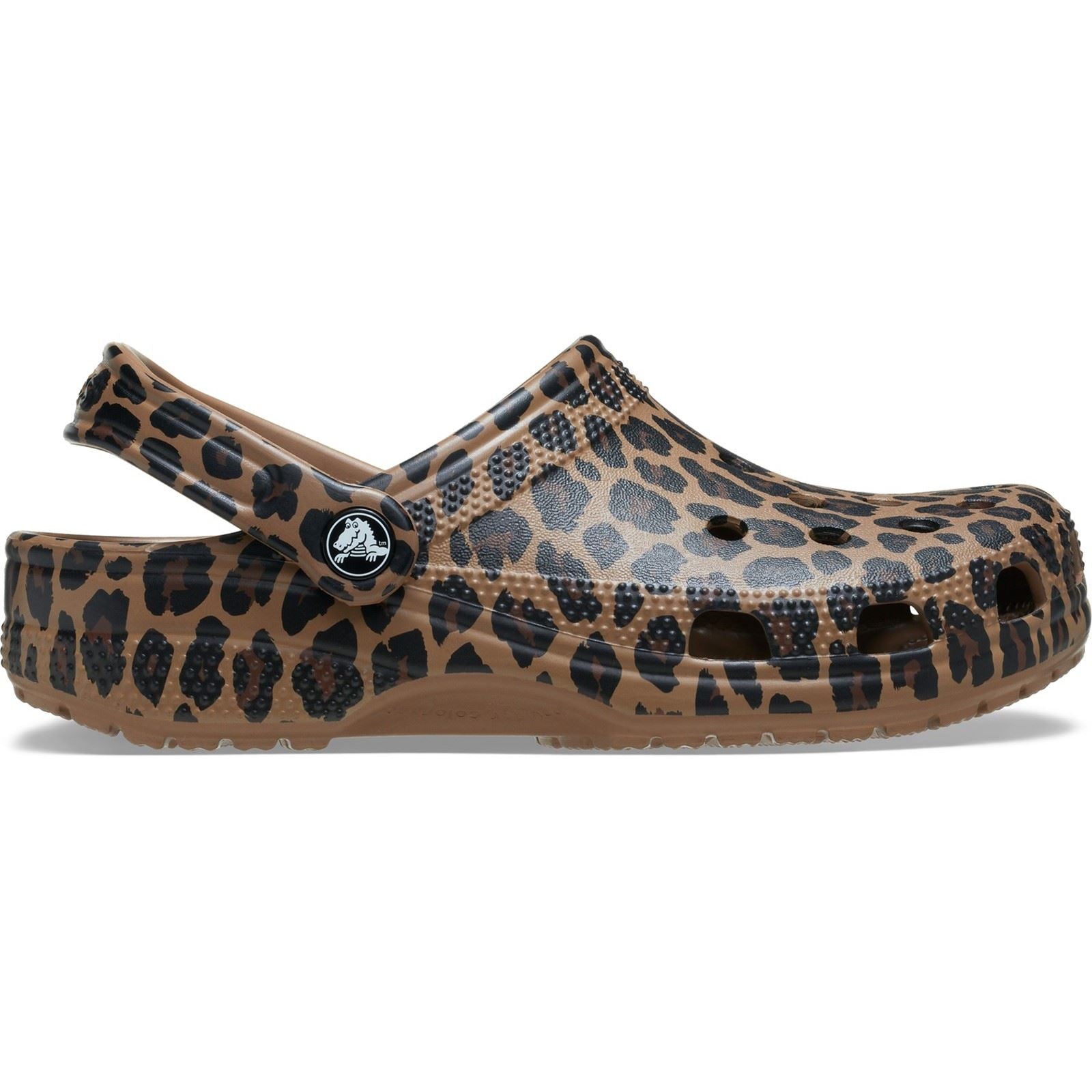 Crocs Classic Animal EVA Women's Sepia/Leopard Clogs