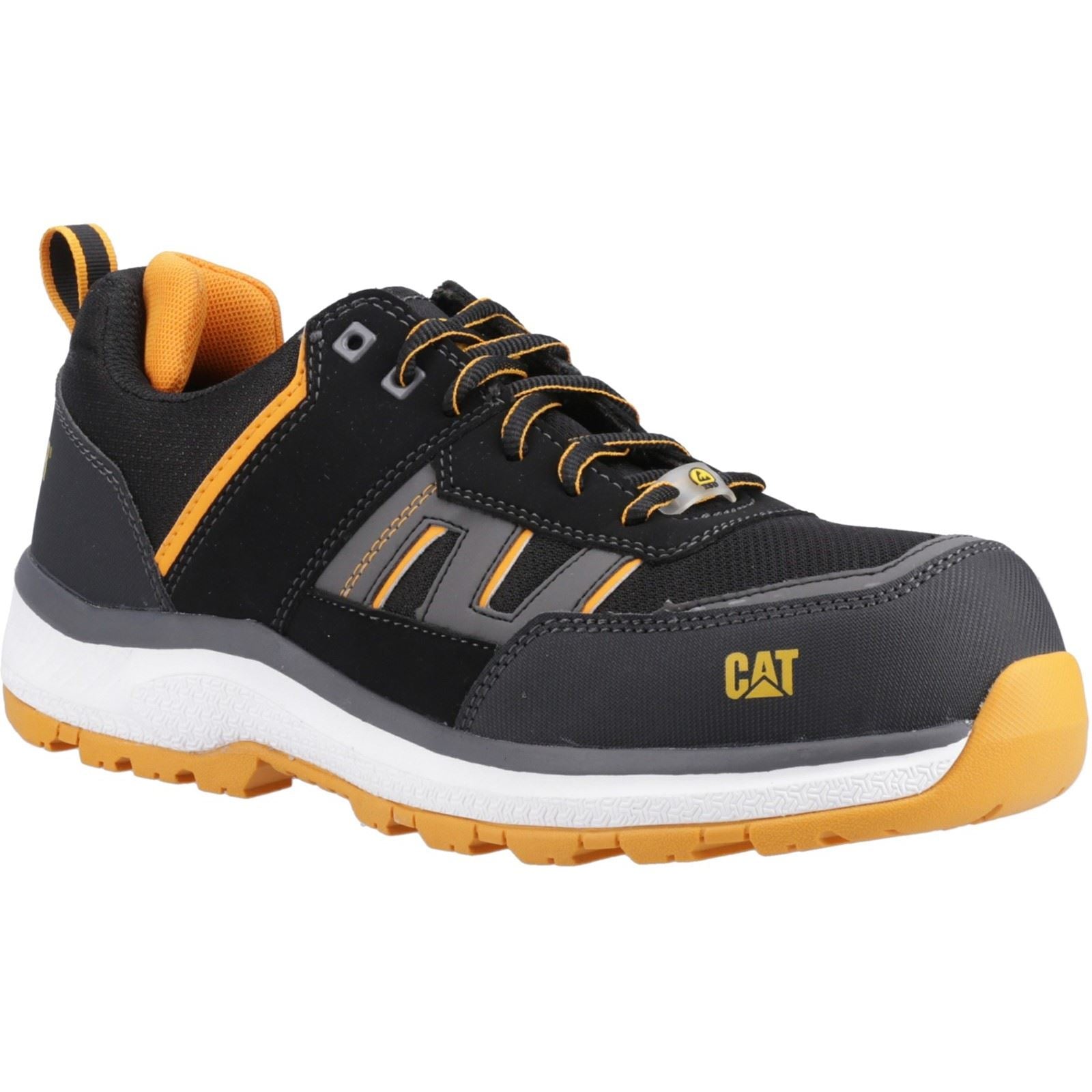 Caterpillar Accelerate S3 Textile Orange Safety Trainers