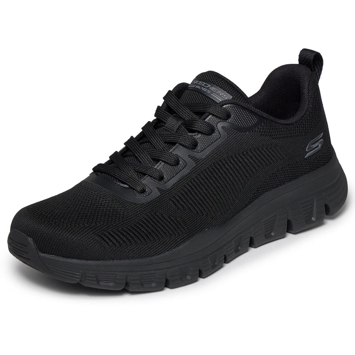 Skechers Bobs B Lite Textile Men's Black Trainers