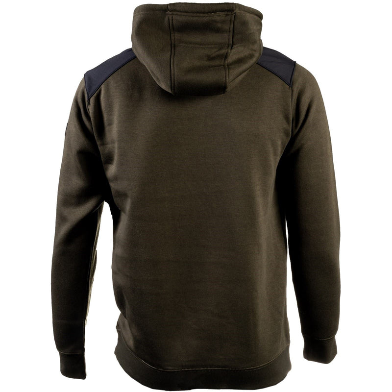 Caterpillar Essentials Synthetic Men's Moss Hooded Sweatshirt