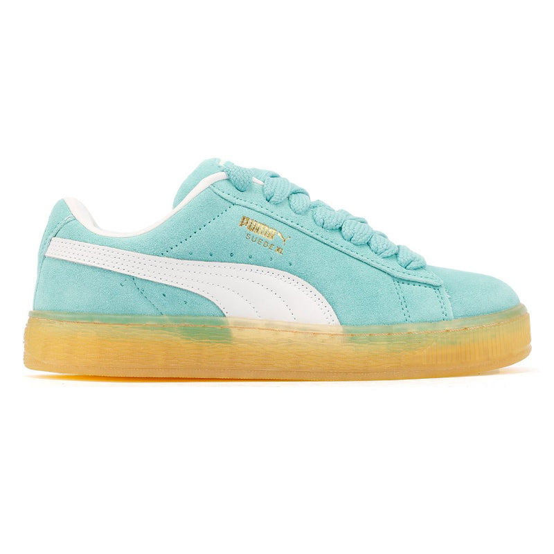 Puma Suede XL Suede Aquatic/White Trainers