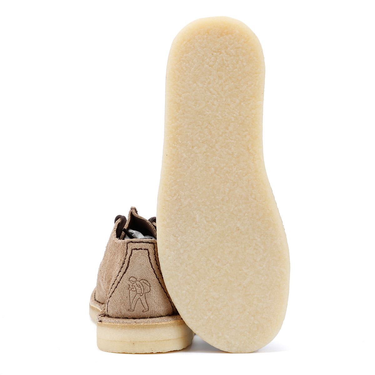 Clarks Originals Desert Trek Wolf Suede Men's Shoes