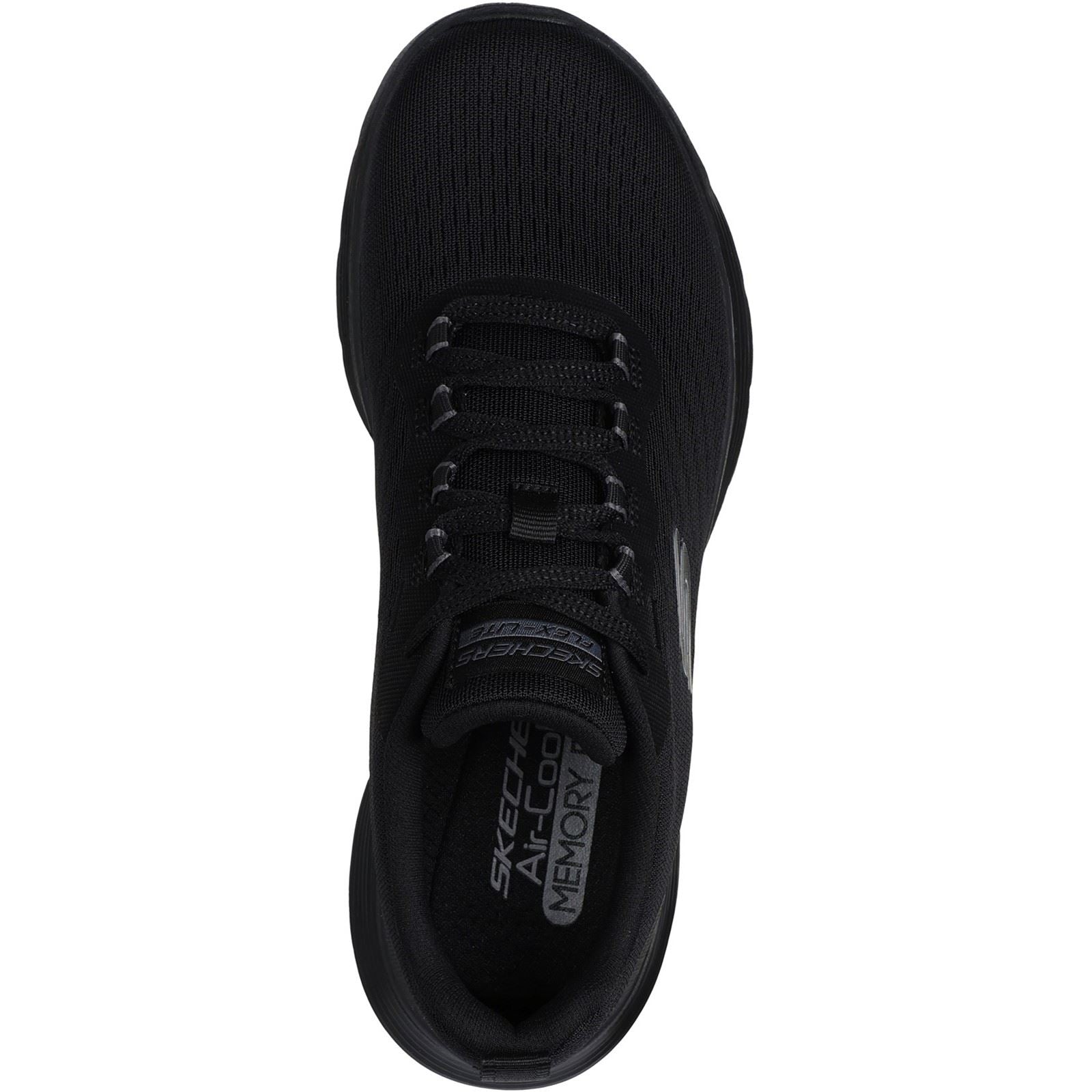 Skechers Flex Appeal 5.0 Textile Women's Black Trainers