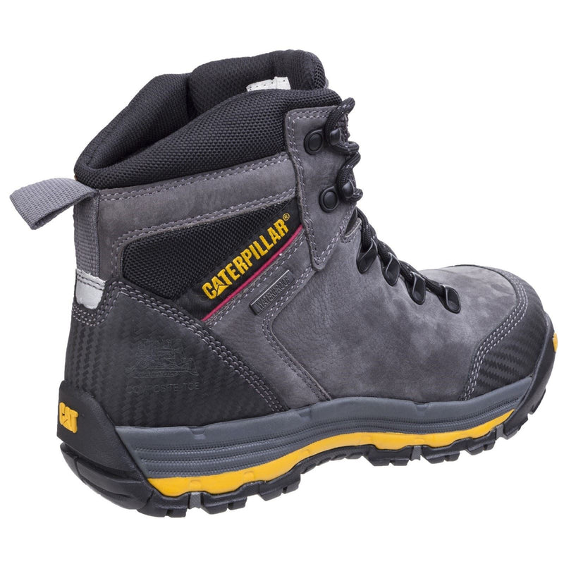 Caterpillar Munising Leather Dark Shadow Safety Boots