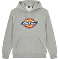 Dickies Icon Logo Hoodie Unisex Adults Grey Hooded Sweatshirt
