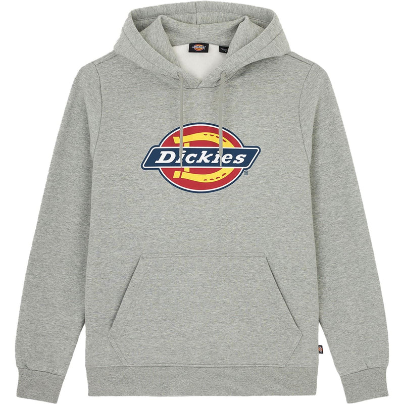 Dickies Icon Logo Hoodie Unisex Adults Grey Hooded Sweatshirt