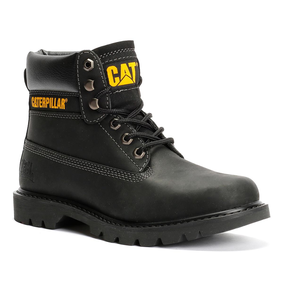 Caterpillar Colorado 2.0 Tractor Leather Men's Black Boots