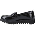 Hush Puppies Francis Loafer Patent Leather Girls's Black Loafers