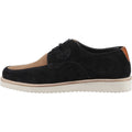 Hush Puppies Orion Suede Men's Black/Taupe Lace-Up Shoes